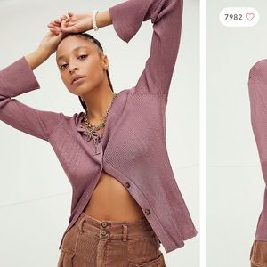 Free People H20 Polo Cardi